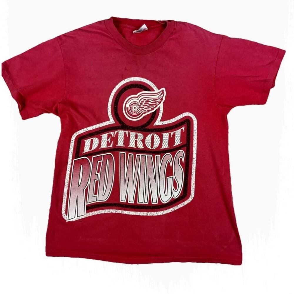 Vintage Michigan Detroit Red Wings NHL Hockey Tshirt
